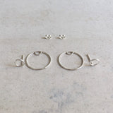 Sleek Open Circle Earrings for Effortless Style