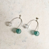 Chic Glass Earrings: Make a Statement with Mobile Minimalist Design