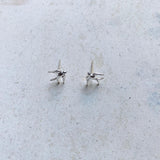 Graceful Bird Studs I Swallow Symbol Earrings for Freedom Lovers